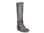 Macie Bean Western Boots Womens Tall Floral 6 B Brown Raven M5004