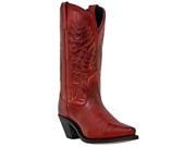 Laredo Western Boots Womens Madison Sniptoe 8.5 M Burnished Red 51055