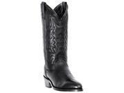 Laredo Western Boots Men Jacksonville Cowboy 8.5 EW Black Deertan 6691