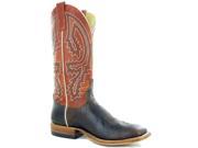 Anderson Bean Western Boots Mens Mike Tyson Bison 8.5 EE Rust S1105