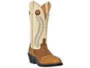 Laredo Western Boots Mens Knoxville Buckaroo 7.5 D Tan Cream 62023