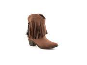 Roper Western Boots Womens 8 Fringe Shorty 7 B 09 021 1556 0752 BR