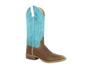 Anderson Bean Western Boots Mens Square Toe 10 D Briar Teal S1111