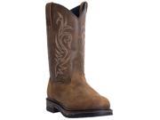 Laredo Work Boots Mens Sullivan Waterproof Steel Toe 9.5 D Tan 68132