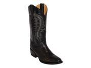 Ferrini Western Boots Mens Teju Lizard Exotic 7.5 EE Black 11111 04