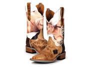 Cinch Western Boots Mens Edge Wildcat 8 D Crystal Brown CEM125