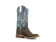Olathe Western Boots Mens Leather Cowboy Elephant Skid Row 11 D 8021