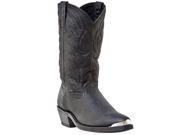 Laredo Western Boot Men East Bound Trucker Leather 10.5 EW Black 68610