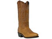 Laredo Western Boots Men Jacksonville Cowboy 11 D Walnut Deertan 68372