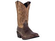 Laredo Western Boots Mens Classic Stitched Cowboy 11 D Bark Tan 68351