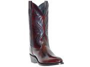 Laredo Western Boots Mens London Round Cowboy 7.5 D Black Cherry 4216
