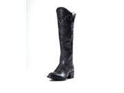 Johnny Ringo Western Boots Womens Cowboy 7.5 B Black JRS806 15B