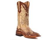 Johnny Ringo Western Boots Womens Cowboy 7 B Cognac Tan JR922 43C