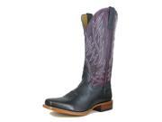Horse Power Western Boots Mens Leather Cowboy Snip Toe 11.5 D HP2001
