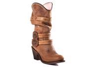 Johnny Ringo Western Boots Womens Cowboy 6 B Taupe JRS200 1F
