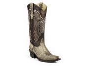 Stetson Western Boots Womens Marble Snip 8.5 B Tan 12 021 6105 0676 BR