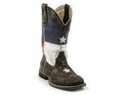 Roper Western Boots Boys Texas Flag 10 Child Brown 09 018 0903 0203 BR