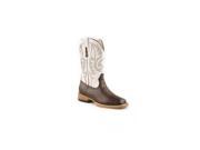 Roper Western Boots Boys Ostrich 4 Youth Brown 09 119 1900 0049 BR