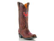 Gameday Boots Mens Western Houston Cougars 9.5 D Brass UOH M054 1