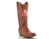 Gameday Boots Mens Western Mississippi State 9 D Brass MSU M044 1