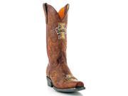 Gameday Boots Mens Western Cowboy Idaho Vandals 10 D Brass ID M067 1