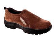 Roper Western Shoes Womens Slip Suede 6 B Brown 09 021 0601 0202 BR