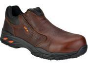 Thorogood Work Shoes Mens Oxford Slip On Plain CT 9 M Brown 804 4061