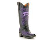 Gameday Boots Womens Western Texas Christian 6 B Black TCU L062 1