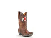 Gameday Boots Womens Western Cowboy Utah Utes 8 B Brass UUT L224 1