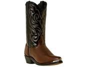 Laredo Western Boots Mens Nashville Cowboy 9.5 D Peanut Black 28 2464