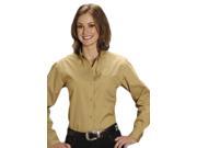 Roper Western Shirt Womens L S Amarillo L Khaki 03 050 0366 0034 KH