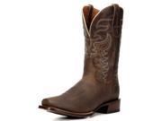 Dan Post Western Boots Mens 12 Duncan Cowboy 12 D Brown Sanded DP4134