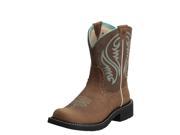 Ariat Western Boots Womens Fatbaby Heritage 11 B Tan Rowdy 10014080