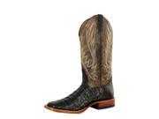 Horse Power Western Boots Mens Caiman Exotic 11 D Chocolate HP1769