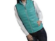 Roper Western Vest Womens Quilted XL Turquoise 03 098 0685 0483 BU