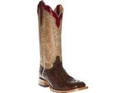 Cinch Western Boots Men Full Quill Ostrich Leather 9.5 D Kango CFM555