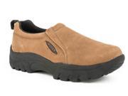 Roper Casual Shoes Womens Slip On Leather 8 B Tan 09 021 0601 9440 TA