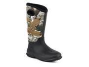 Roper Outdoor Boots Womens Camo Rubber 5 B Black 09 021 1136 0574 MU