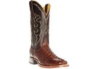 Cinch Western Boots Mens Hornback Caiman Tail 11 EE Mahogany CFM564