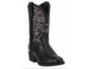 Laredo Western Boots Boys Cowboy 8 R Toe 2 Child Black LC2430
