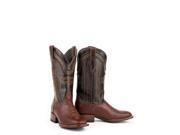 Stetson Western Boots Men Leather Denver 9 D Brown 12 020 1850 0107 BR