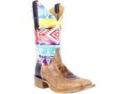 Cinch Western Boots Womens Cowboy Edge Leather Aztec 10 B Brown CEW135