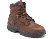 Rocky Work Boot Mens Waterproof Steel Toe EH Leather 11 W Brown R6003