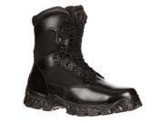 Rocky Work Boots Mens 8 Alpha Force Leather WP 8.5 M Black RKYD011