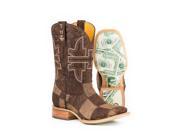 Tin Haul Western Boots Mens Dollar 8.5 D Brown 14 020 0007 0212 BR