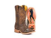 Tin Haul Western Boots Mens Dancer 9.5 D Brown 14 020 0007 0214 BR