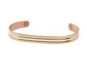 Sabona Jewelry Mens Womens Bracelet Copper Magnetic L Gold Silver 525