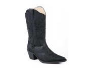 Roper Western Boots Womens Glitter 6 B Black 09 021 1556 0881 BL