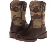 Roper Western Boots Girls Camo 5 Infant Brown 09 017 1900 0073 BR