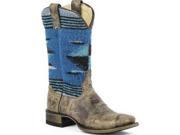 Stetson Western Boots Women 11 Serape 7.5 B Brown 12 021 8803 0124 BR